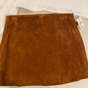 NWT Blank NYC Suede Skirt